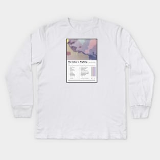 The Colour in Anything Tracklist Kids Long Sleeve T-Shirt